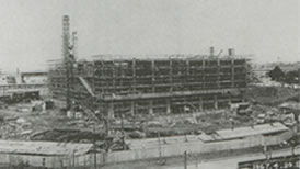 写真：昭和42年4月30日工事の様子